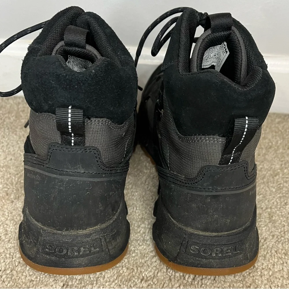 Sorel Men's Mac Hill Waterproof Leather Hiking Outdoor Sports Boots Size 11.5